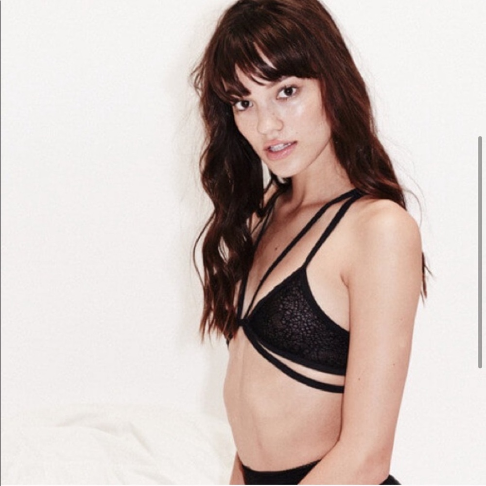 For Love & Lemons lace bralette